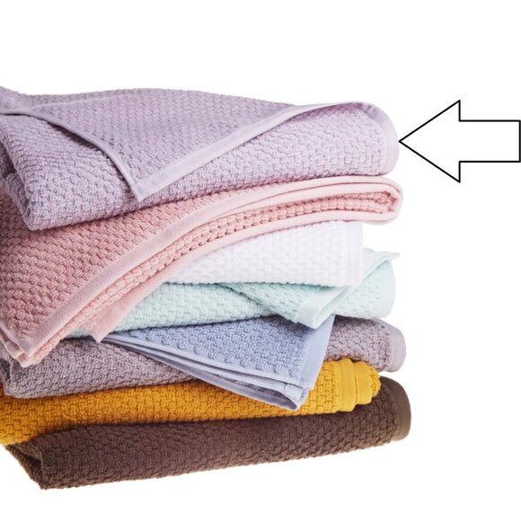 new LAVENDER Wild Sage Savannah 90% Cotton Towel Set BATH + HAND + WASHCLOTH - Picture 6 of 11